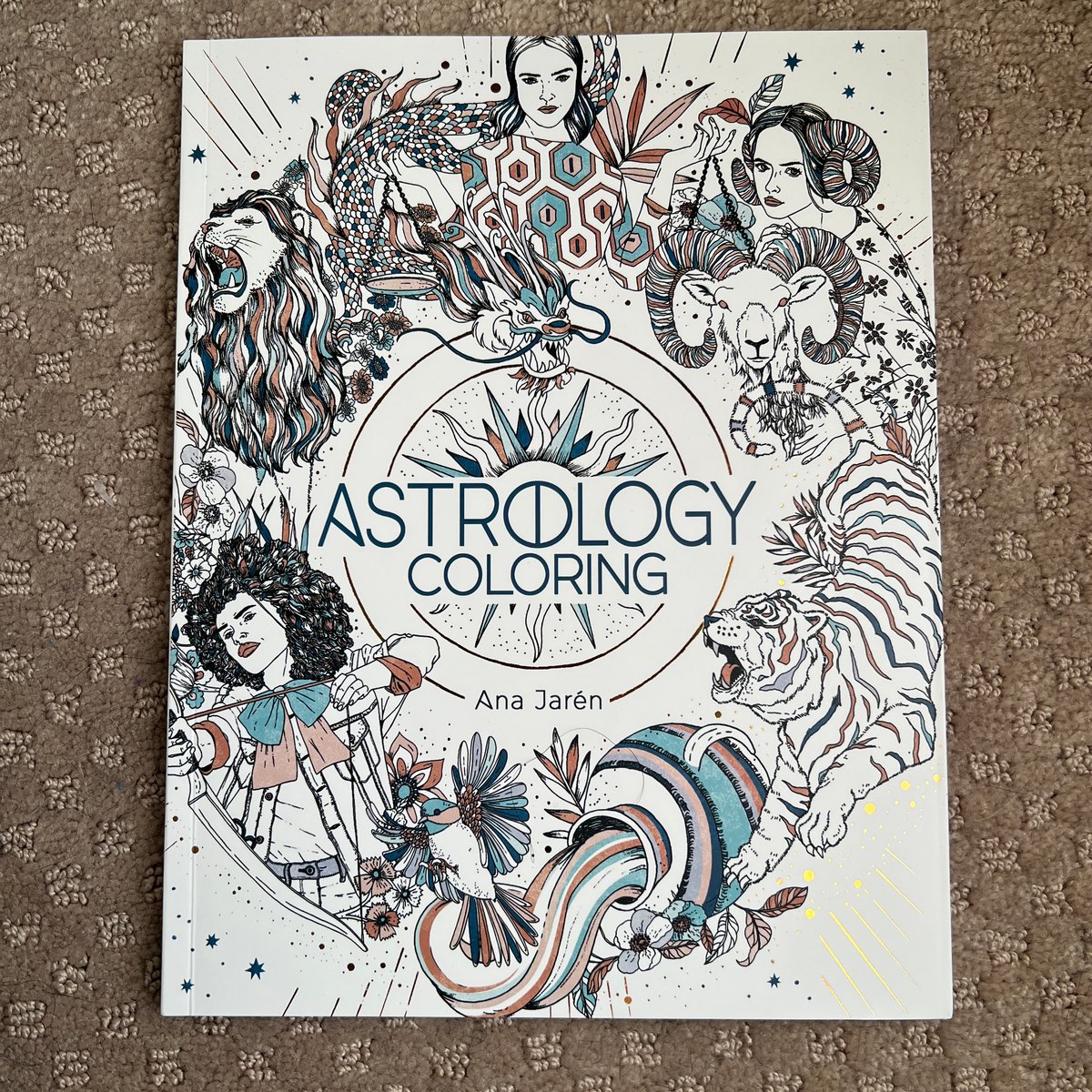 Astrology Coloring by Ana Jarén
