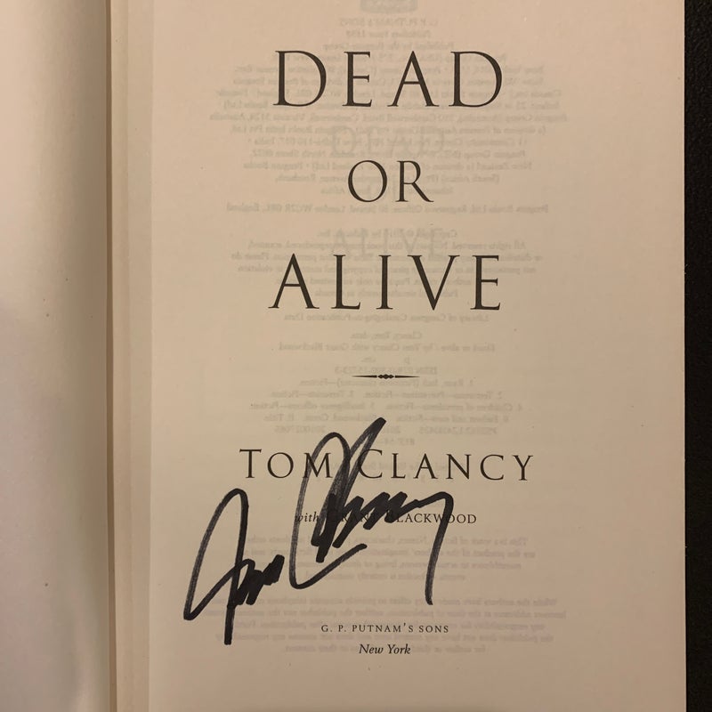 Dead or Alive (signed)