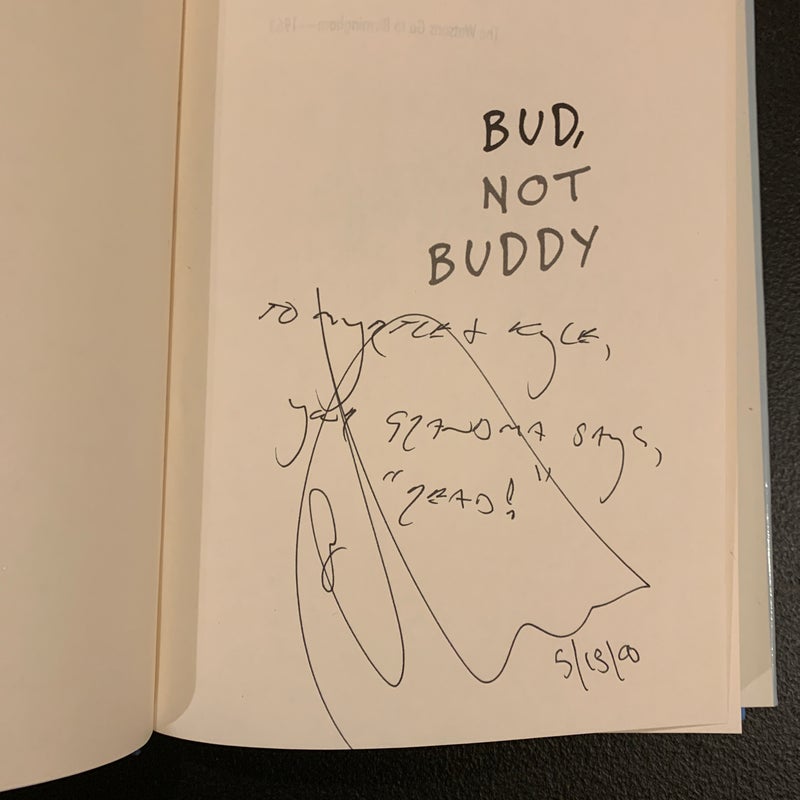 Bud, Not Buddy (signed)