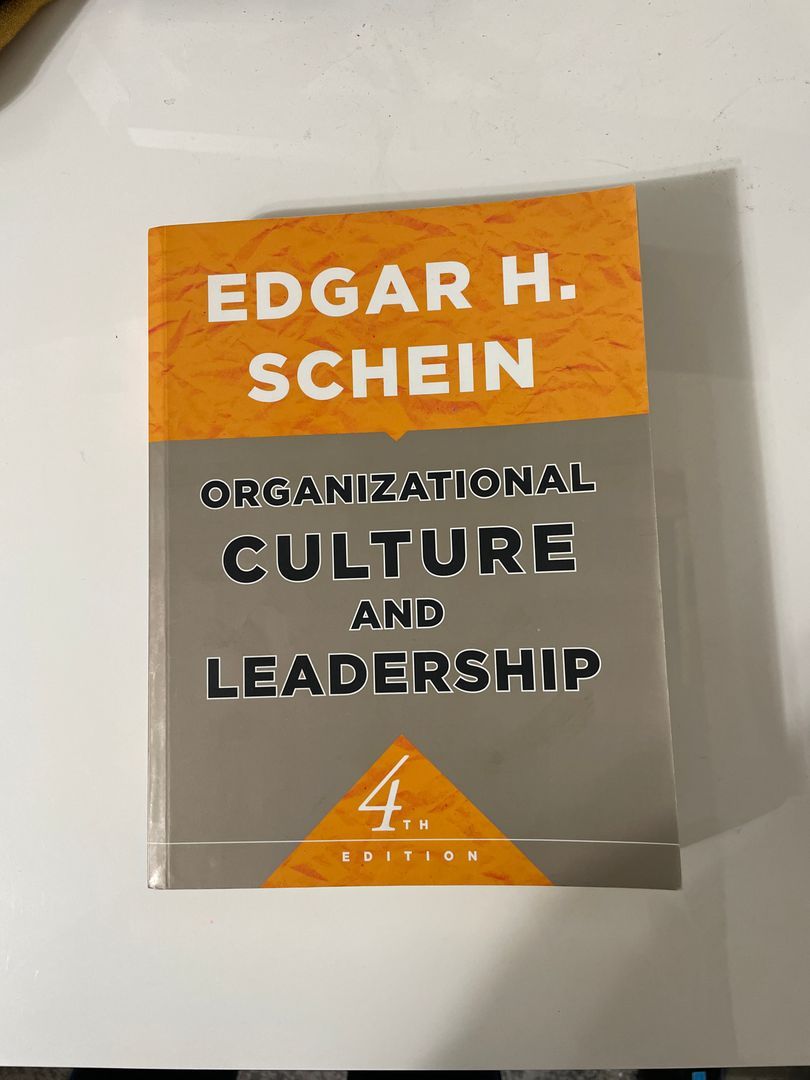 Organizational Culture and Leadership