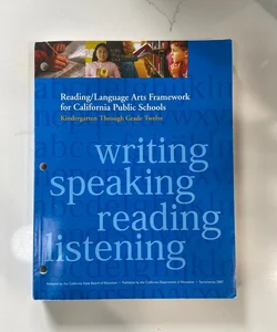 Reading/Language Arts Framework for California Public Schools