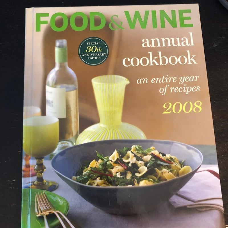 Food and Wine Annual Cookbook