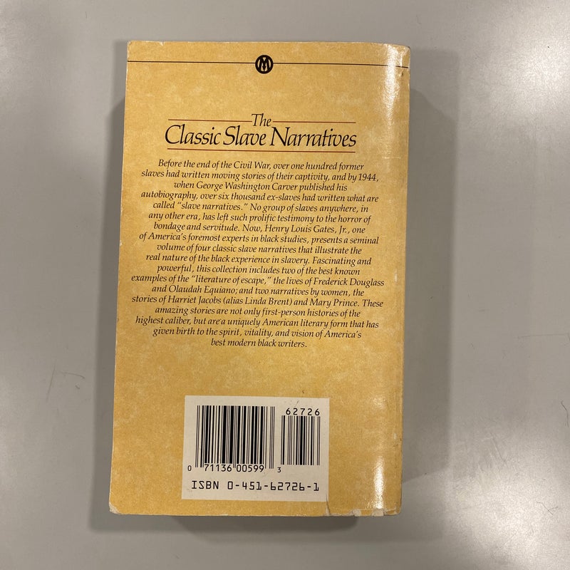 The Classic Slave Narratives