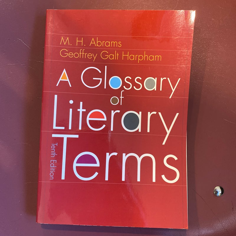 A Glossary of Literary Terms