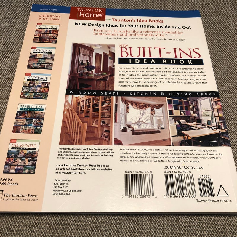 New Built-Ins Idea Book