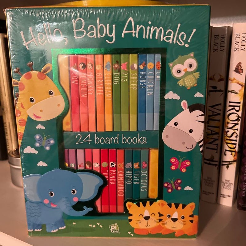 Hello Baby Animals 24 Book Set