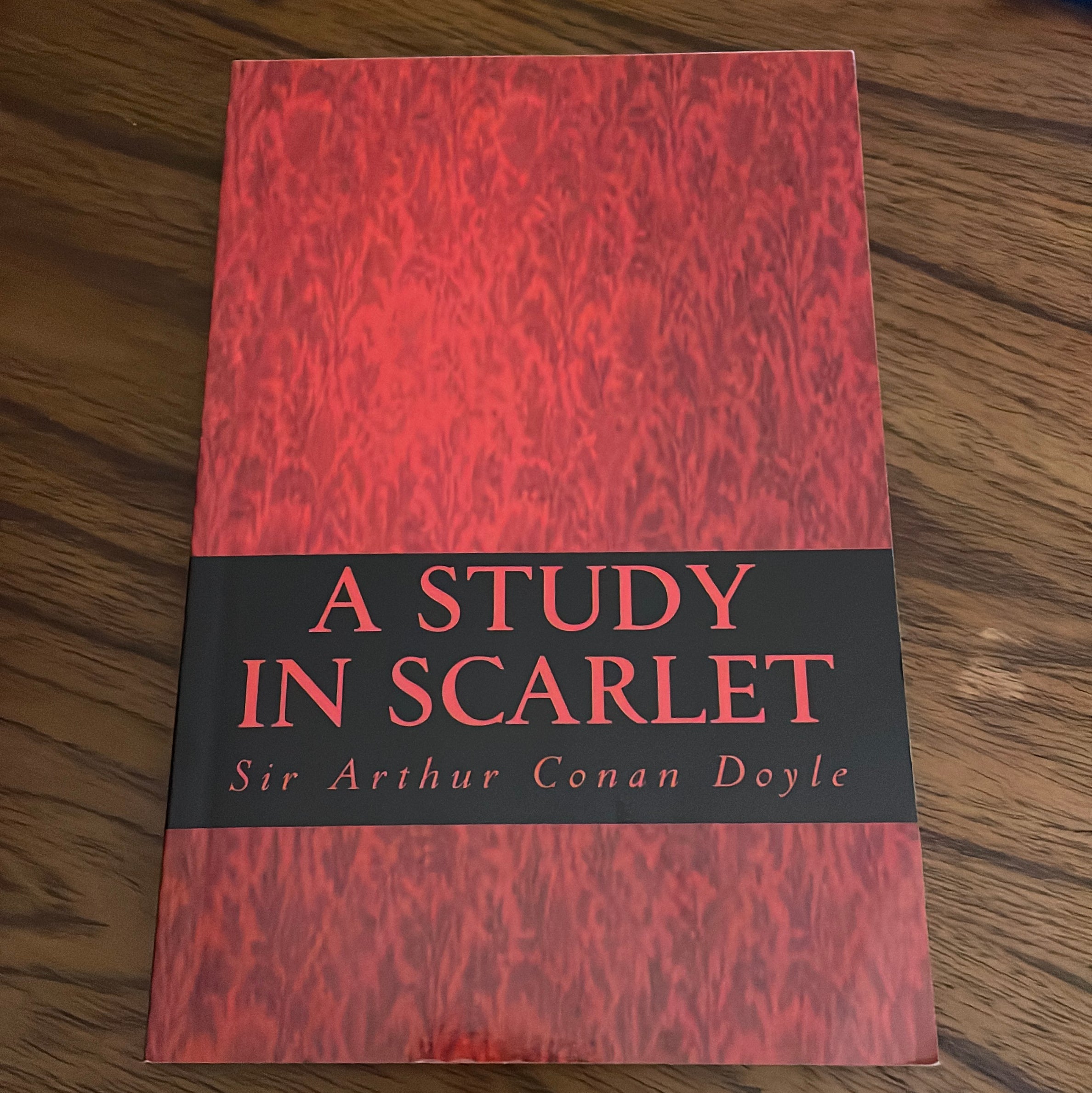 A Study in Scarlet