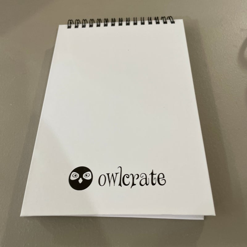 Owlcrate bookish notebooks