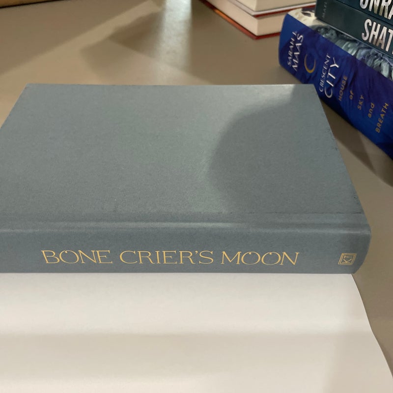 Owlcrate HC Special Editon-signed-sprayed edges-Bone Crier’s Moon