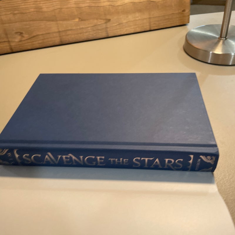 Owlcrate signed editon of Scavenge the Stars- HC-3 star read 
