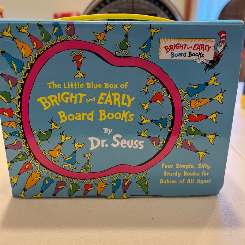 The Little Blue Box of Bright and Early Board Books by Dr. Seuss