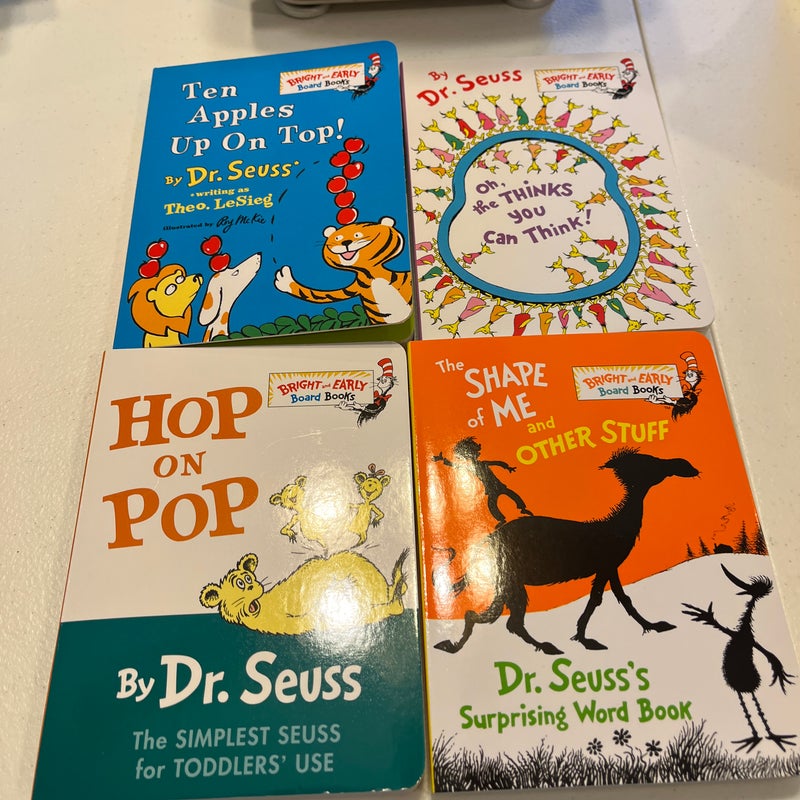 The Little Blue Box of Bright and Early Board Books by Dr. Seuss