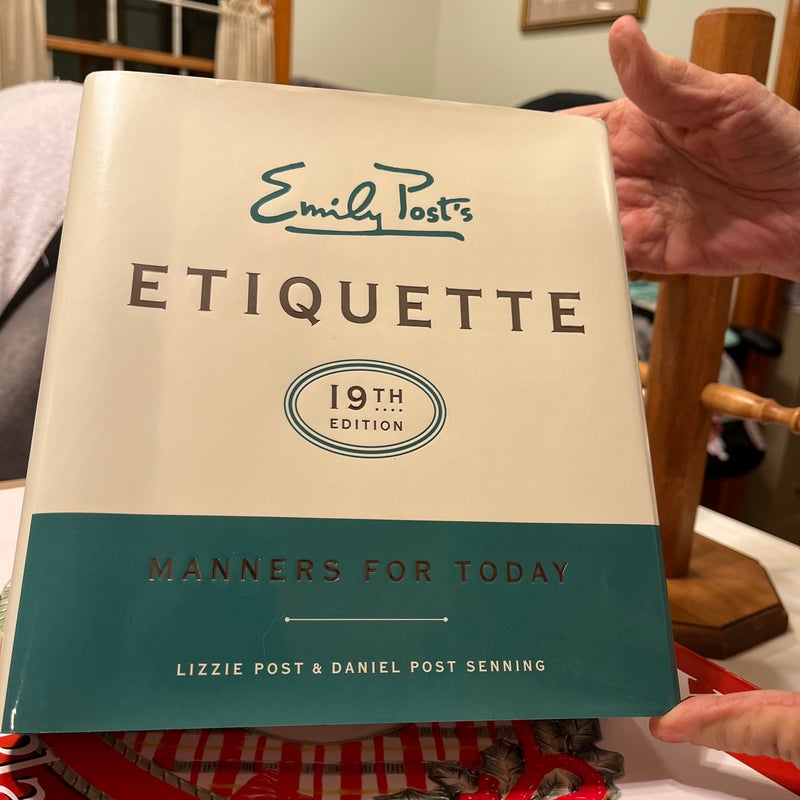 Emily Post's Etiquette, 19th Edition