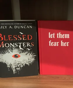 Wicked saine and Blessed monsters owlcrate exclusive t