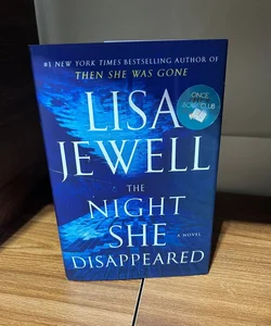 The Night She Disappeared once upon a book club signed