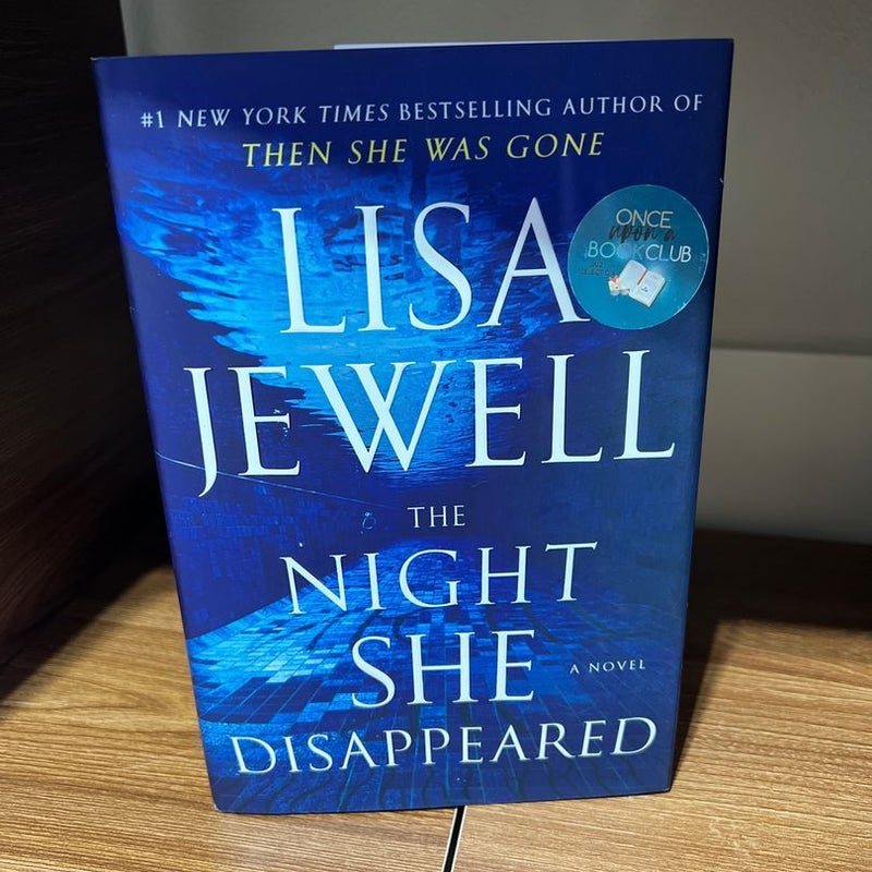 The Night She Disappeared once upon a book club signed