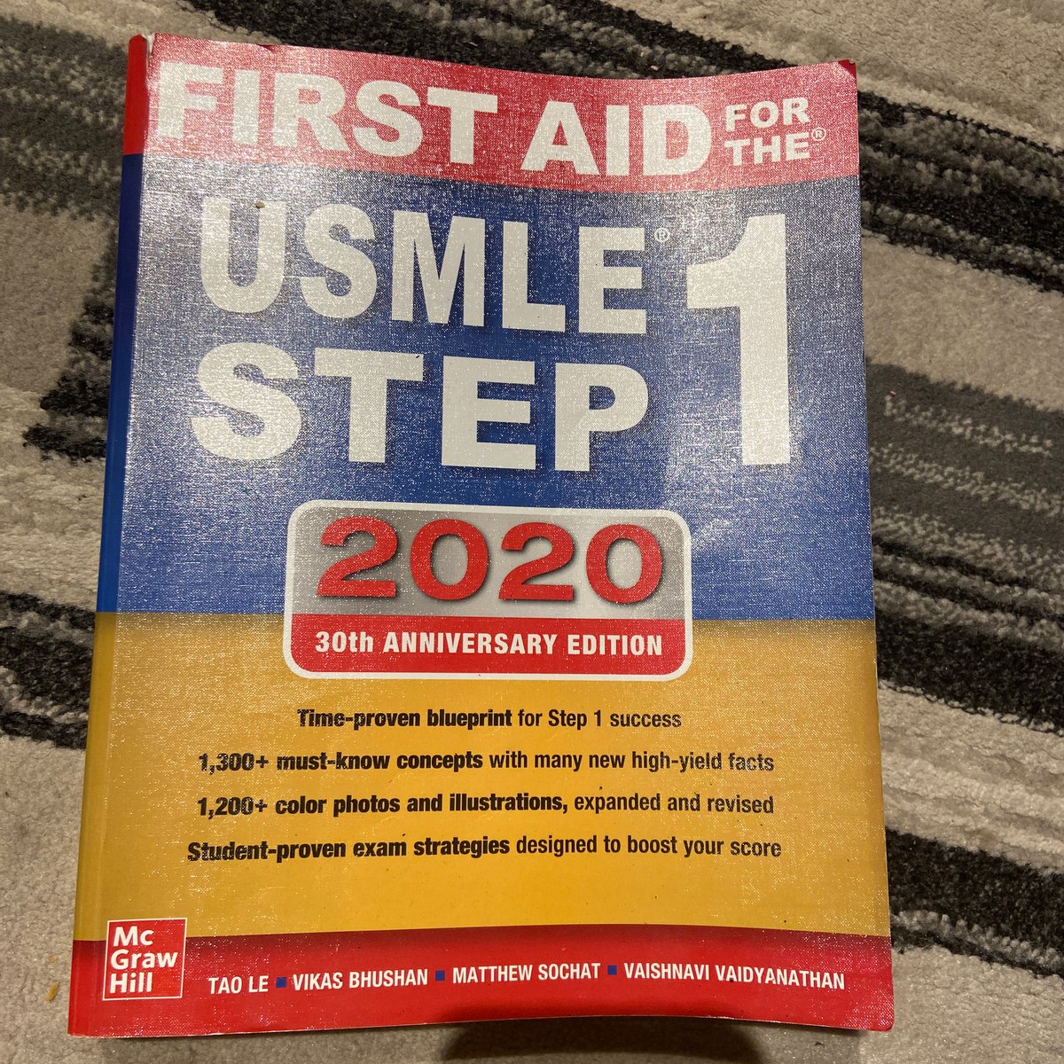 First Aid for the USMLE Step 1 2020, Thirtieth Edition by Tao Le, Vikas ...