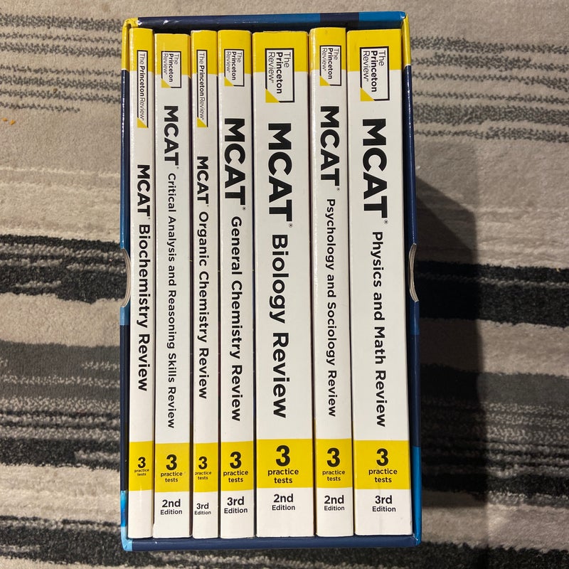 Princeton Review MCAT Subject Review Complete Box Set, 2nd Edition