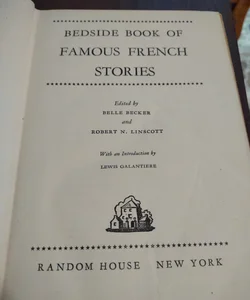 Bedside Book of Famous French Stories 