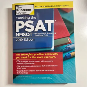 Cracking the PSAT/NMSQT with 2 Practice Tests, 2019 Edition
