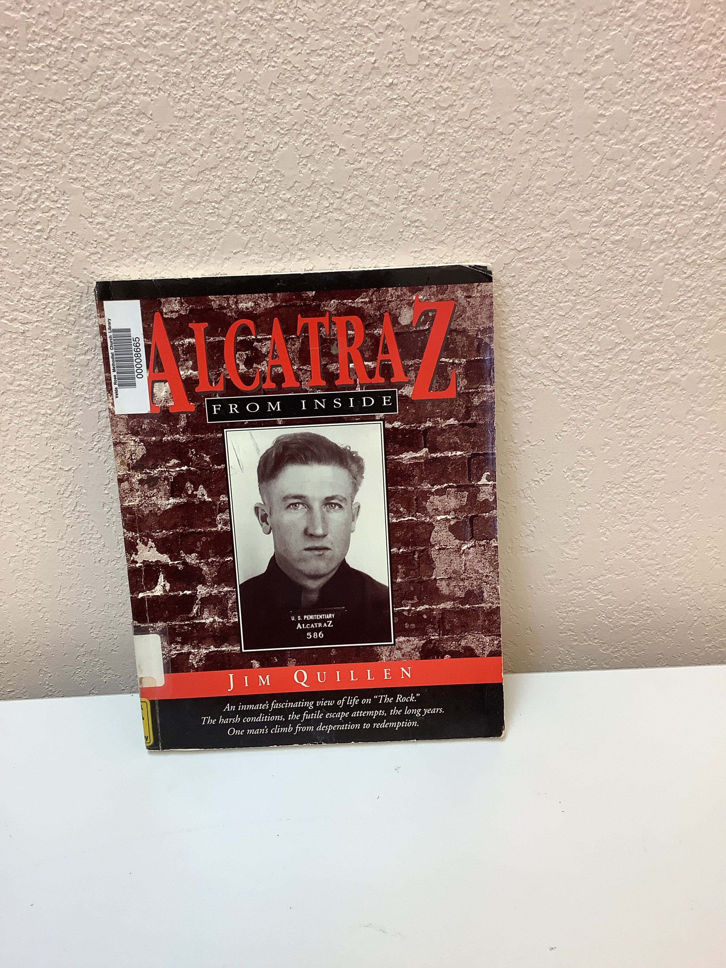 洋書 「Alcatraz from inside」 Jim Quillen著
