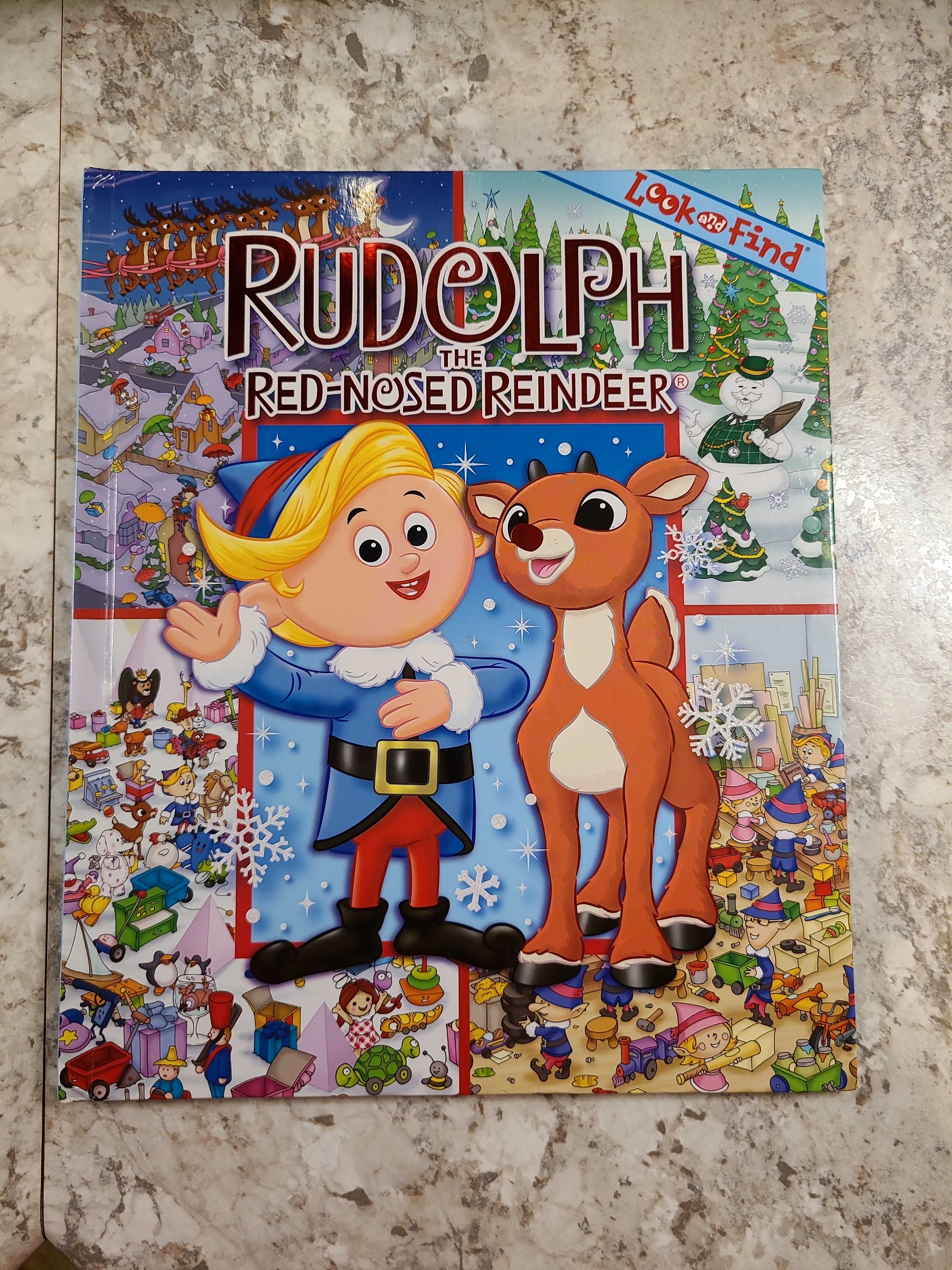 Rudolph the Red-Nosed Reindeer (Look and Find)