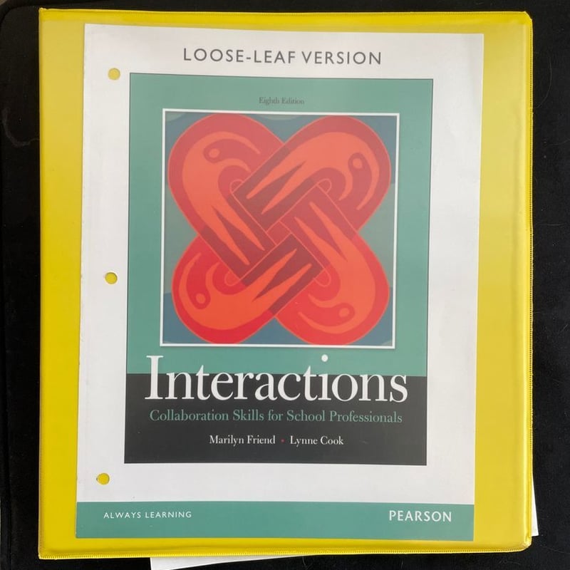 Interactions: Collaboration Skills for School Professionals by Marilyn ...