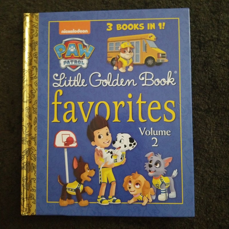 PAW Patrol Little Golden Book Favorites, Volume 2 (PAW Patrol)