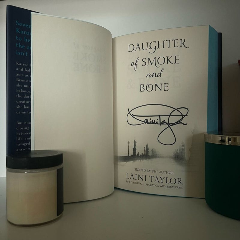 Daughter of Smoke & Bone Trilogy ILLUMICRATE SIGNED SPECIAL EDITIONS 