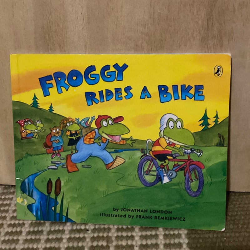 Froggy Rides a Bike