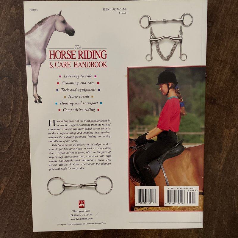 The Horse Riding and Care Handbook by Bernadette Faurie