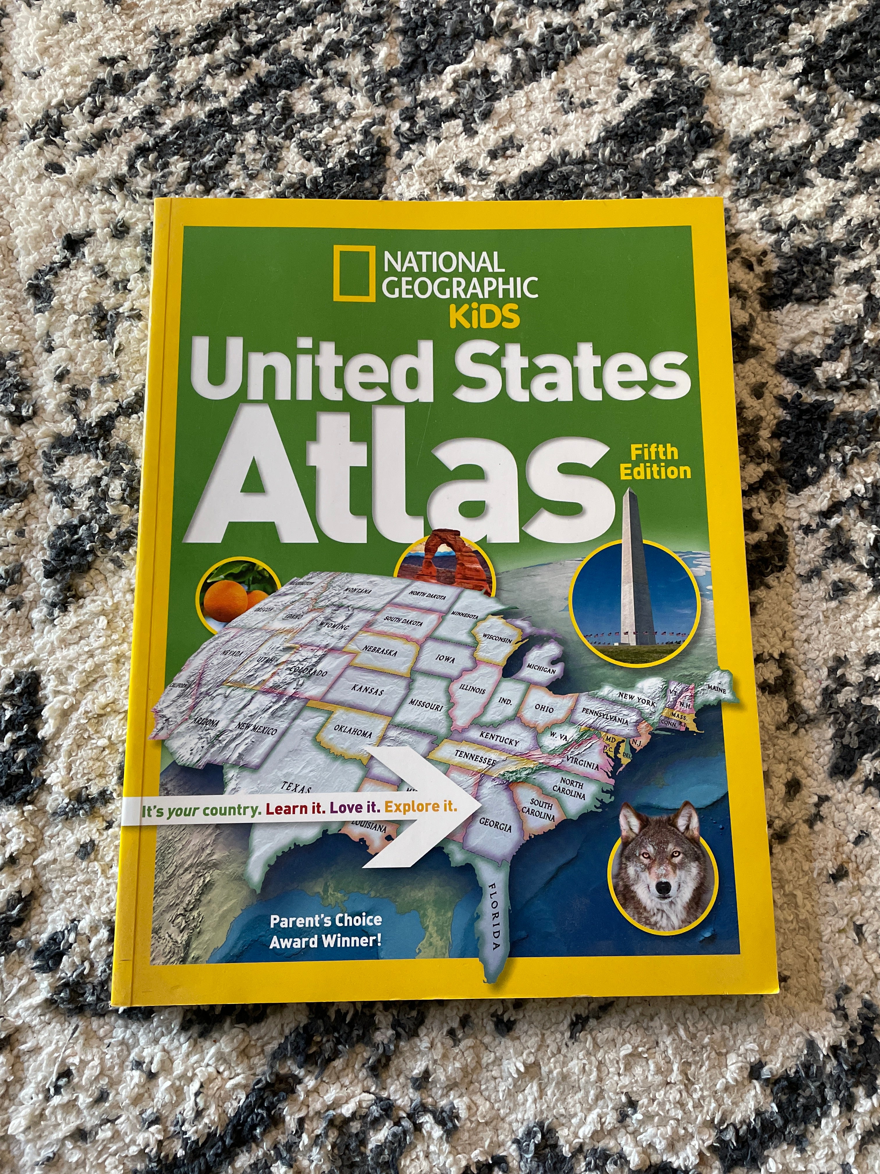 National Geographic Kids United States Atlas, Fifth Edition
