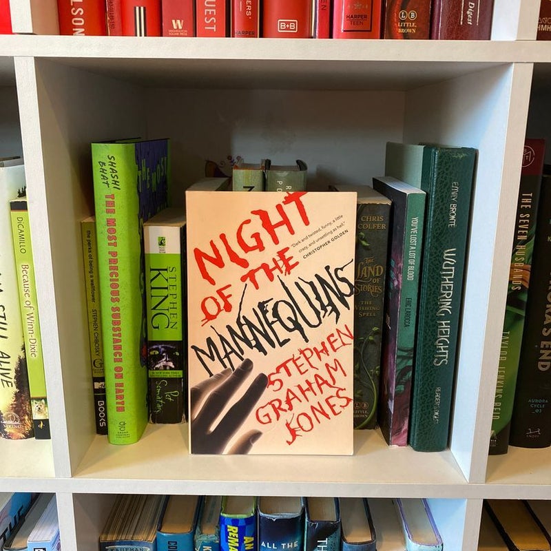 Night of the Mannequins by Stephen Graham Jones, Paperback Pangobooks
