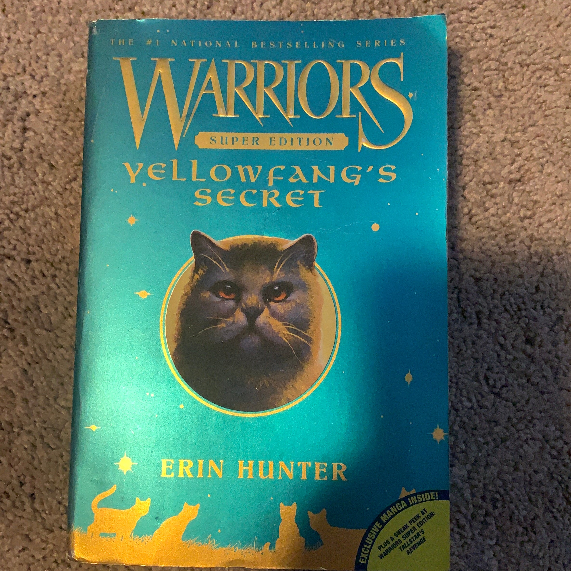 Edition:　Super　Warriors　Secret　Paperback　Erin　Yellowfang's　Hunter,　by　Pangobooks