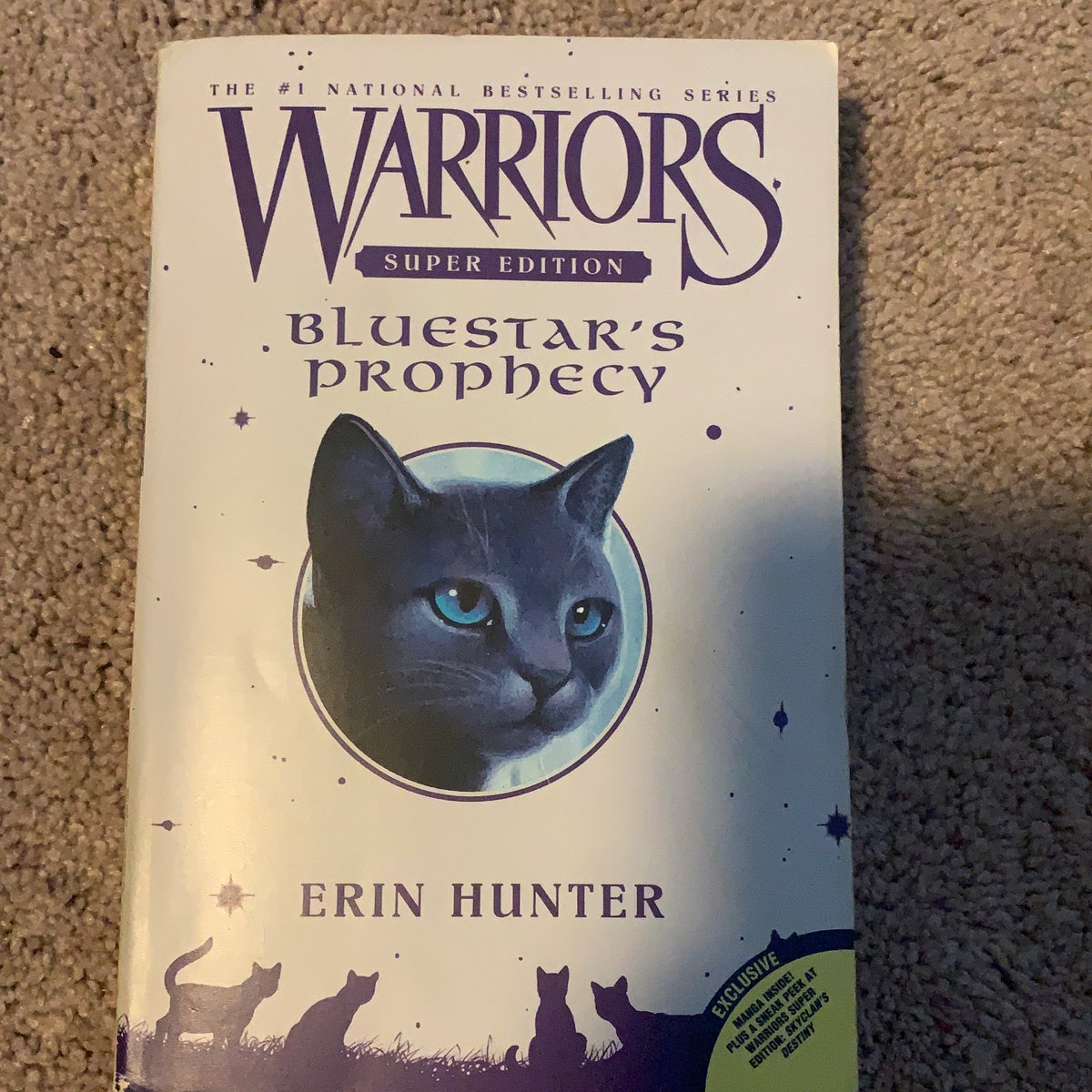 Warriors Super Edition: Bluestar's Prophecy: The Warriors Super Edition  Series (The Warriors Super Edition Series, 2): Erin Hunter: 9781982657918:  : Books