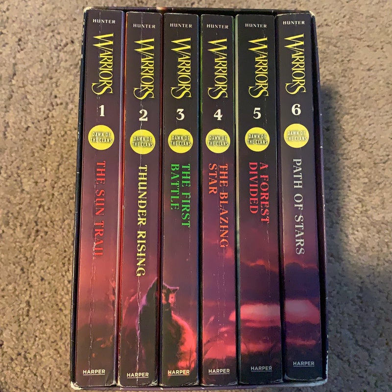 Warriors: Dawn of the Clans Box Set: Volumes 1 to 6