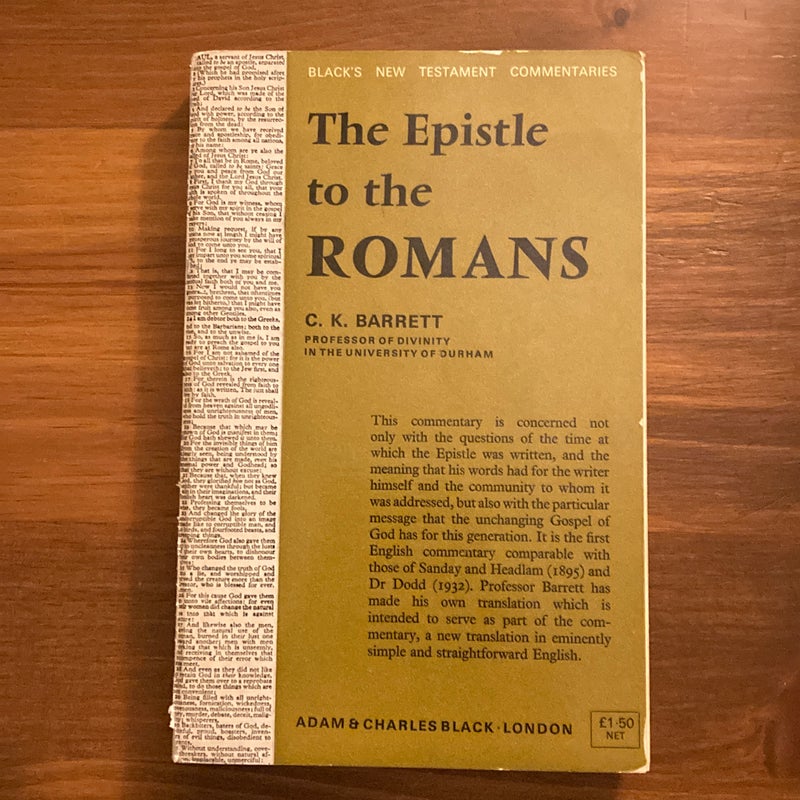 The epistle to the Romans