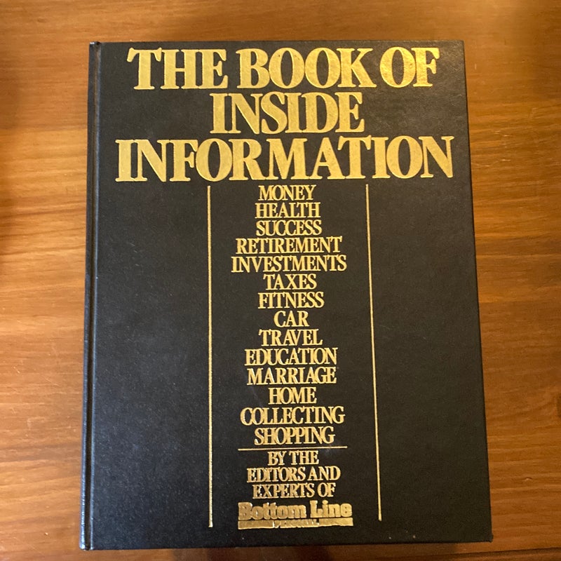 The Book of Inside Information