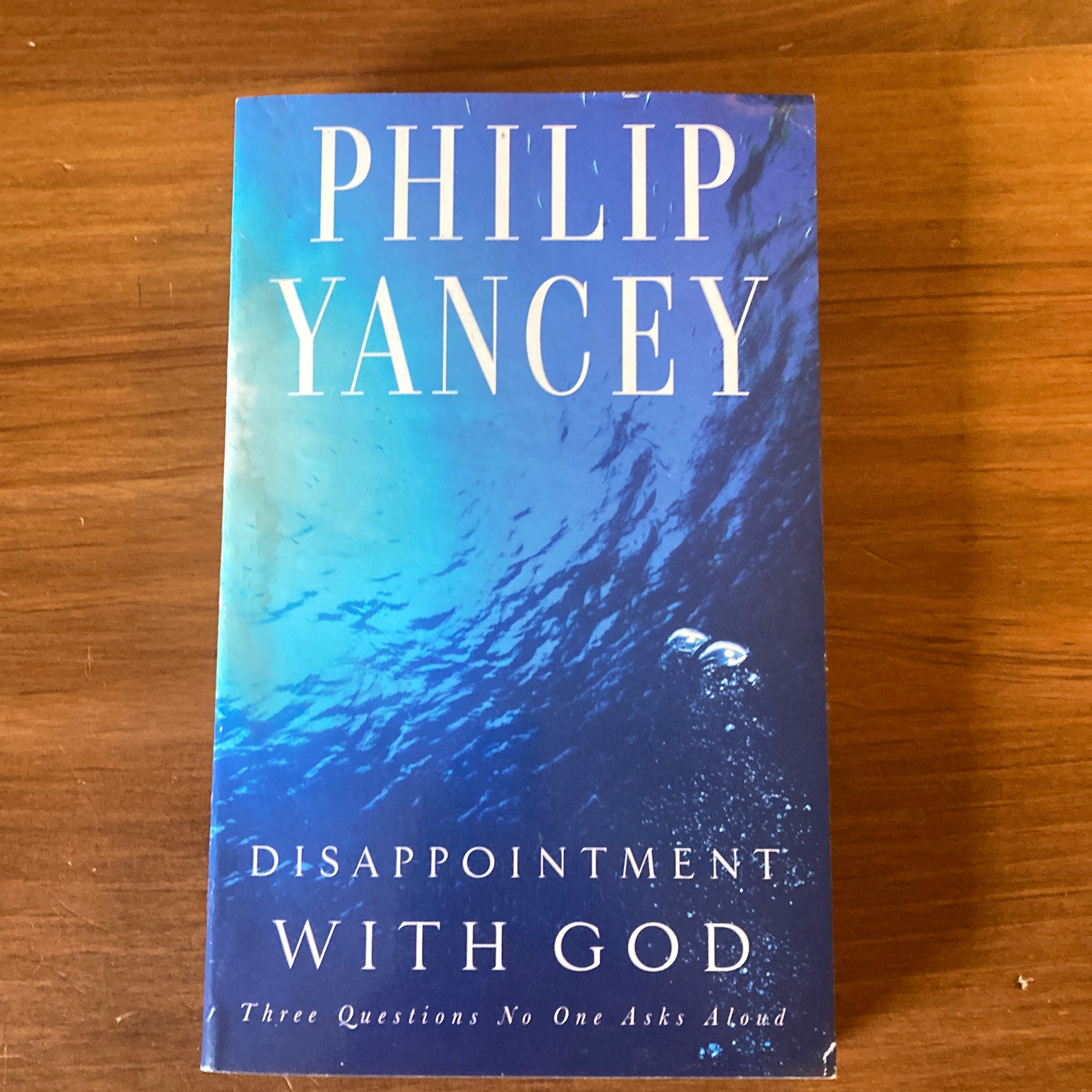 Disappointment with God