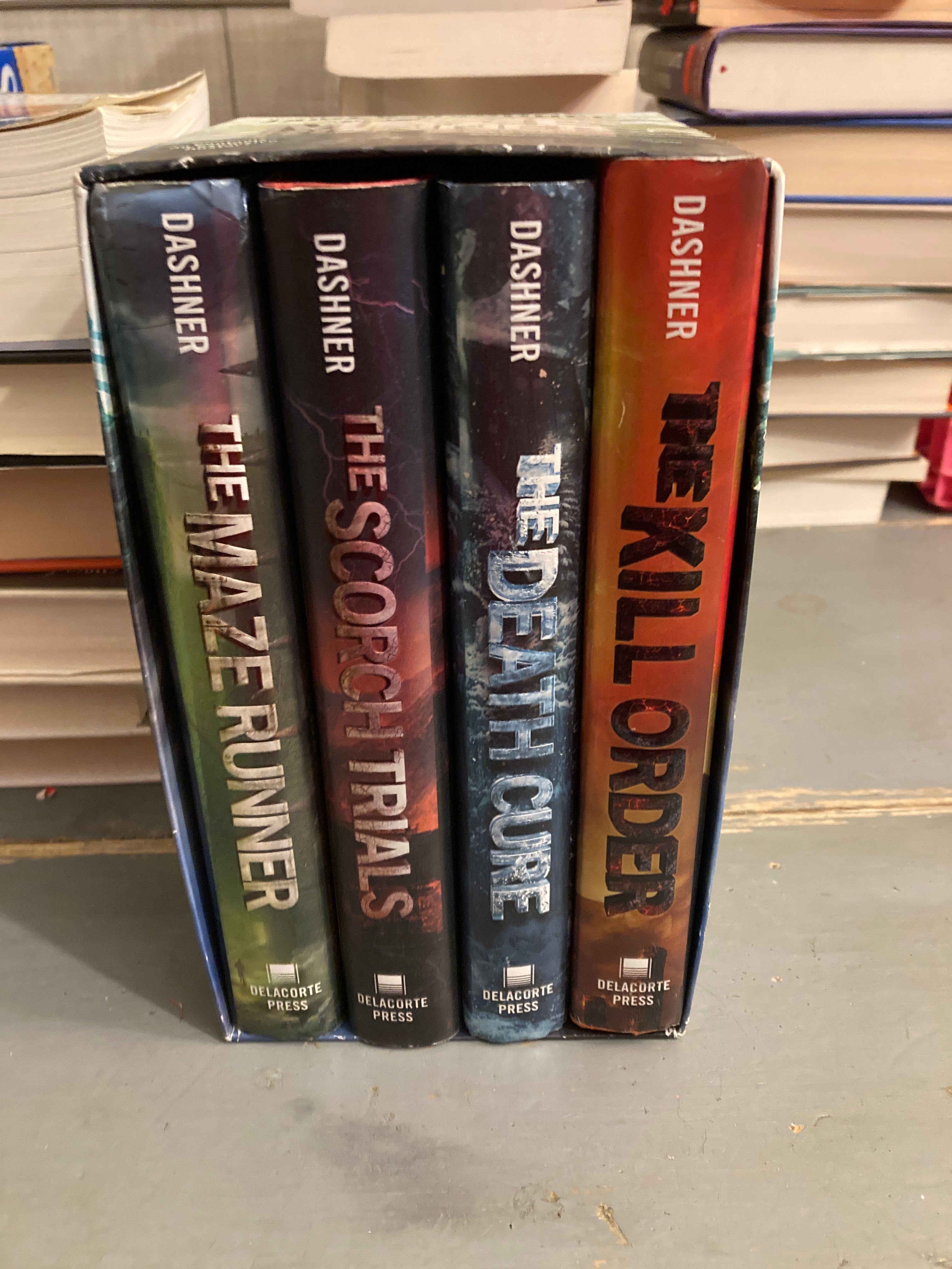 The Maze Runner Series Boxed Set (4-Book)