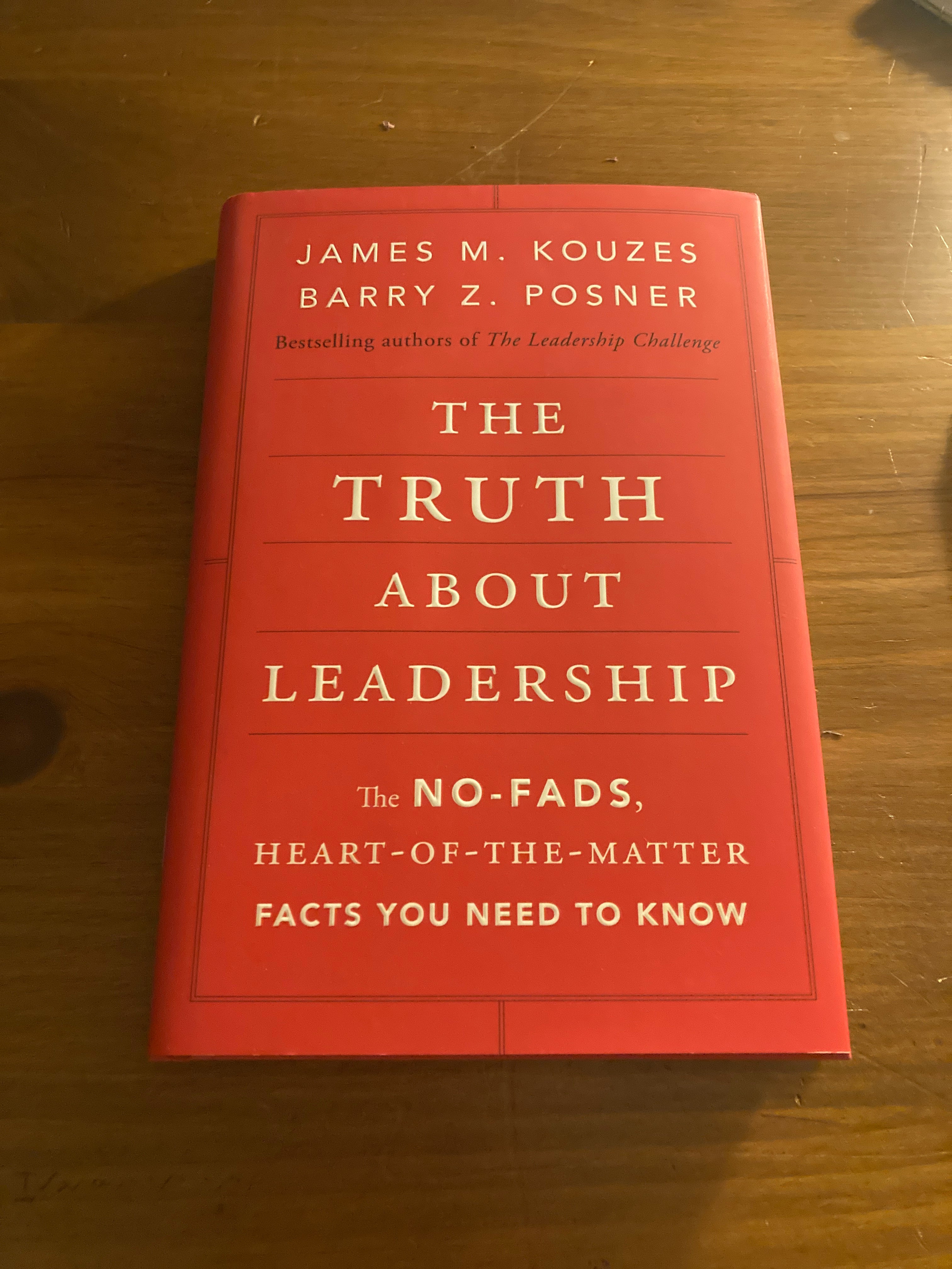 The Truth about Leadership