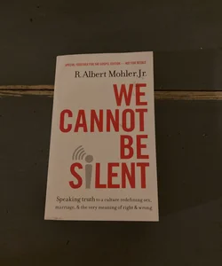 We Cannot Be Silent