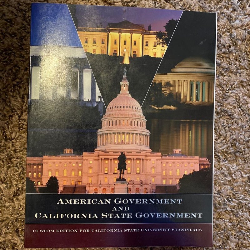American Government and California State Government 
