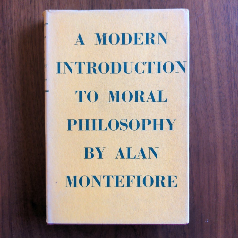 A Modern Introduction to Moral Philosophy 