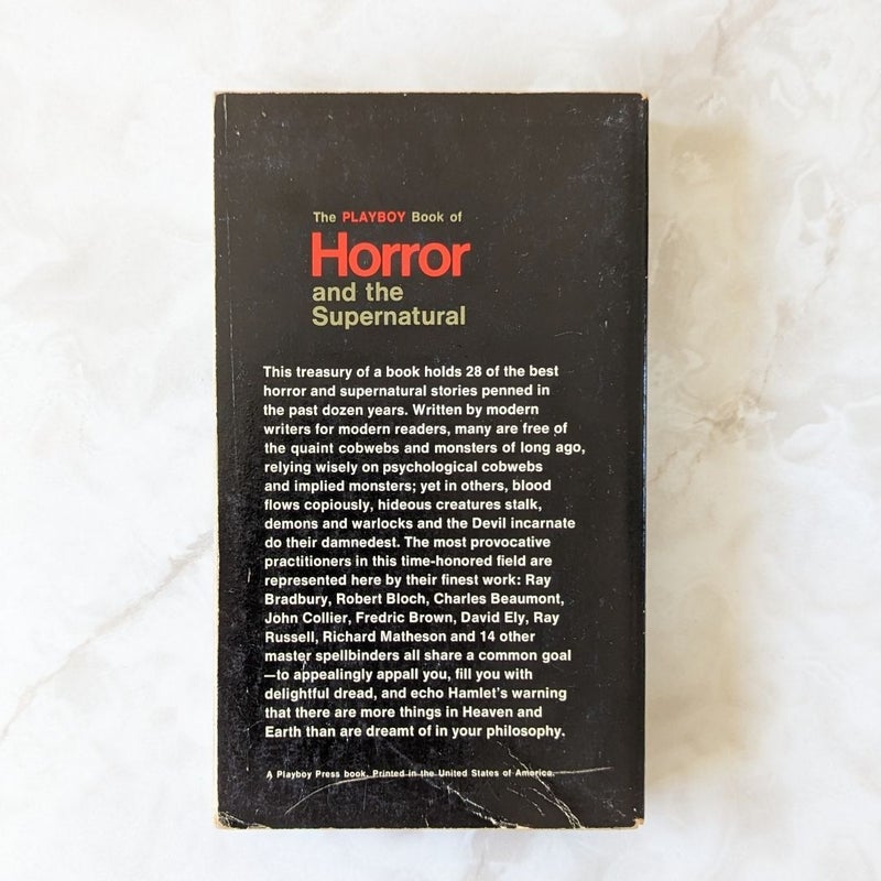 The Playboy Book of Horror and the Supernatural