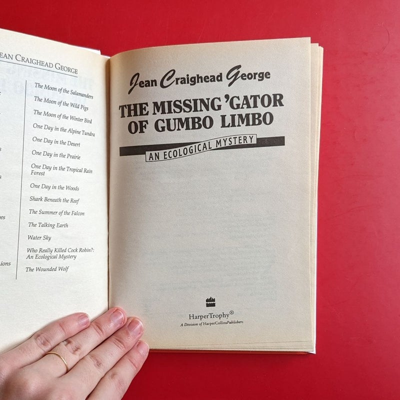 The Missing 'Gator of Gumbo Limbo 