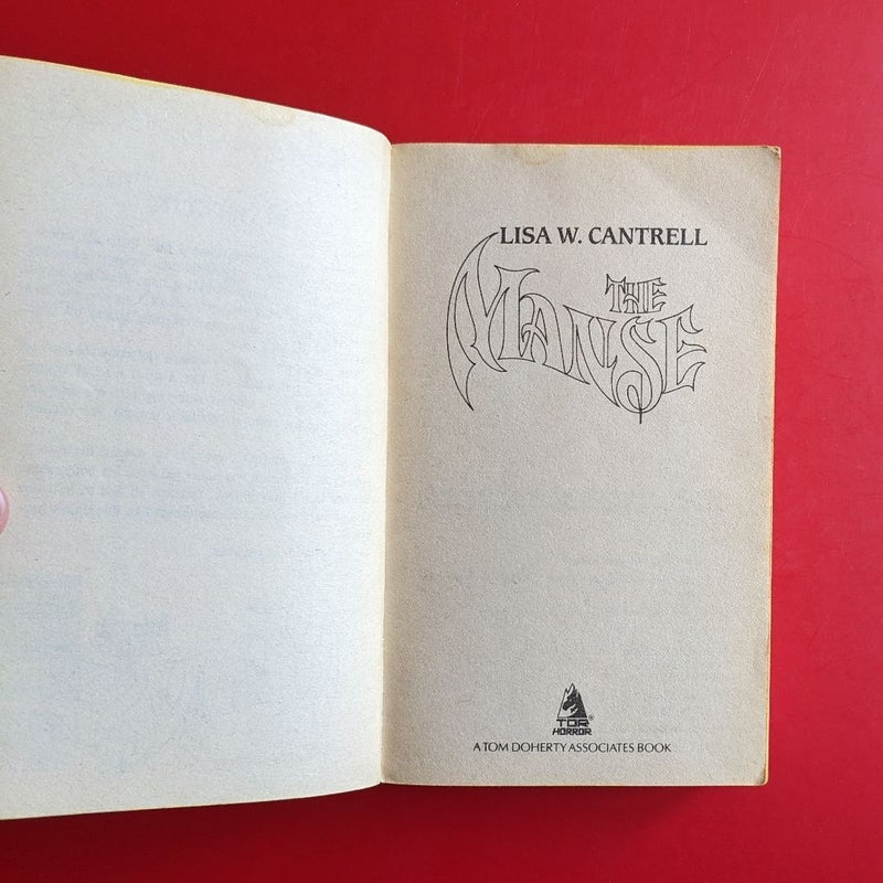 The Manse (Paperbacks from Hell, pg. 164)