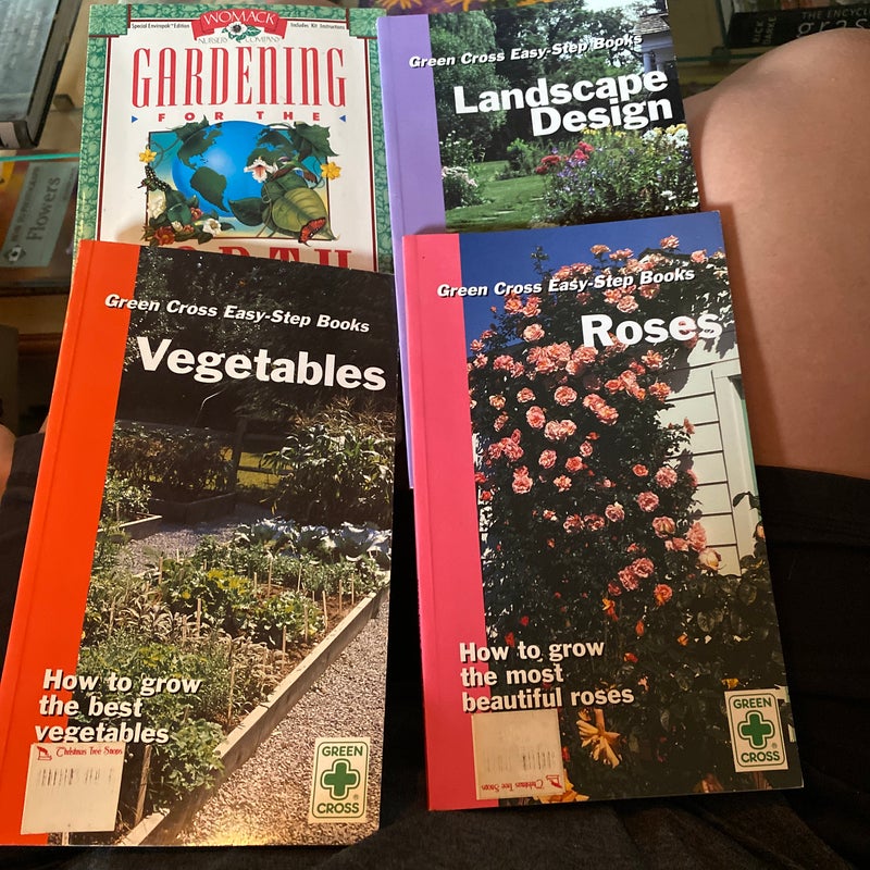 Gardening books lot of 4 