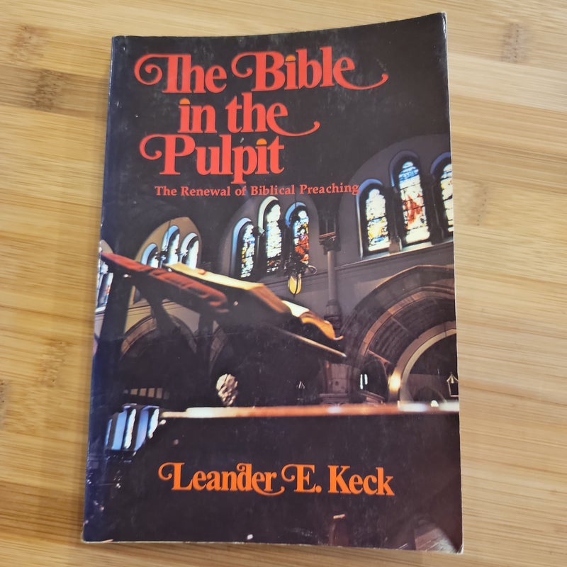 The Bible in the Pulpit