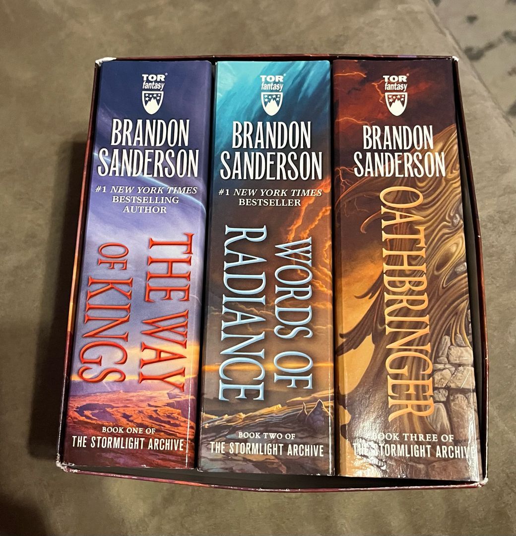 Stormlight Archive MM Boxed Set I, Books 1-3